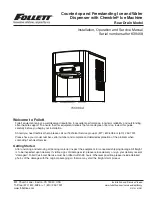 Follett chewblet 15CI100A Installation, Operation And Service Manual предпросмотр