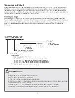 Preview for 4 page of Follett CR400A Installation, Operation And Service Manual