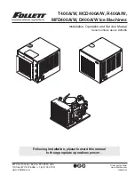 Preview for 1 page of Follett D400A Installation, Operation And Service Manual