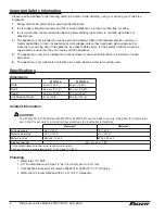 Preview for 4 page of Follett E15CI100A Installation, Operation And Service Manual