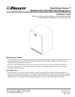 Preview for 1 page of Follett Edge Series Installation Manual