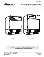 Follett FZR4P Installation, Operation And Service Manual preview