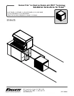 Preview for 1 page of Follett H D710AVS Installation Instructions Manual