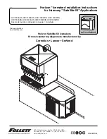 Предварительный просмотр 1 страницы Follett HCC1000AHS Installation Instructions Manual