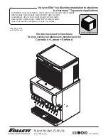 Preview for 1 page of Follett HCC1010AHT Installation Instructions Manual