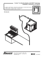 Preview for 1 page of Follett HCD000RJS Installation Instructions Manual