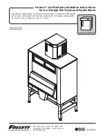 Follett HCD1000NBT Installation Instructions Manual предпросмотр