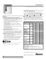 Preview for 1 page of Follett HCD1650NBT Quick Start Manual