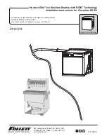 Предварительный просмотр 1 страницы Follett Horizon Chewblet 1810 Series Installation Instructions Manual