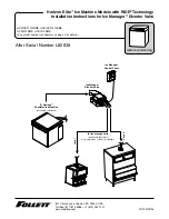 Preview for 1 page of Follett Horizon Elite Chewblet HCD1010NMS Installation Instructions Manual