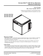 Follett Horizon Elite Chewblet HCD1010NPS User Manual preview