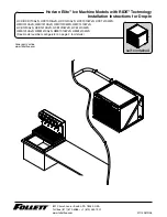 Предварительный просмотр 1 страницы Follett Horizon Elite HCC1010AJS Installation Instructions Manual