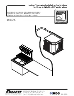 Preview for 1 page of Follett Horizon HCC1000AJS Installation Instructions Manual