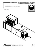 Follett Maestro Plus MCD425ABS Installation Instructions Manual preview