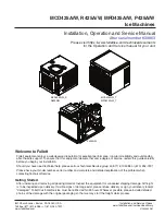 Preview for 1 page of Follett MCD425A Installation, Operation And Service Manual