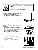 Preview for 6 page of Follett REFVAC20-LB Installation, Operation And Service Manual