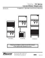 Follett Symphony 110 Series Installation & Service Manual preview