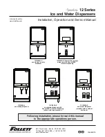 Preview for 1 page of Follett Symphony 12 Series Installation, Operation And Service Manual