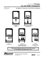 Follett Symphony 12CI400A-L Installation, Operation And Service Manual preview