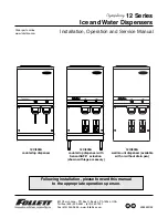 Preview for 1 page of Follett Symphony 12CI400A Installation, Operation And Service Manual