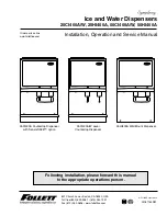 Предварительный просмотр 1 страницы Follett Symphony 25CI400A/W Installation & Service Manual