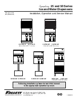 Follett Symphony 25CR400A Installation, Operation And Service Manual preview