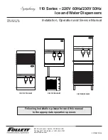 Follett Symphony C110CR400A/W Installation, Operation And Service Manual предпросмотр