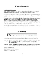 Preview for 9 page of Follett U155
U155X Installation, Operation & Service Manual