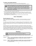 Preview for 9 page of Follett U155N Series Installation, Operation And Service Manual