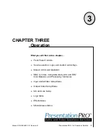 Preview for 22 page of FOLSOM PresentationPRO PS-2001 Installation And Operator'S Manual