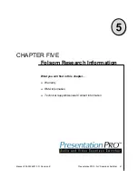 Preview for 50 page of FOLSOM PresentationPRO PS-2001 Installation And Operator'S Manual