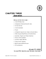 Preview for 13 page of FOLSOM ScreenPRO FC-0608 Installation And Operator'S Manual