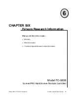 Preview for 65 page of FOLSOM ScreenPRO FC-0608 Installation And Operator'S Manual