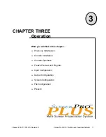 Preview for 21 page of FOLSOM ScreenPro PLUS 1200 SERIES Installation And Operator'S Manual