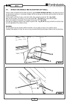 Preview for 66 page of FOM INDUSTRIE BLITZ Use And Maintenance Manual