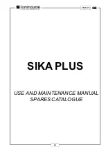 Preview for 39 page of FOM INDUSTRIE SIKA PLUS XZ-10567 Use And Maintenance Manual Spares Catalogue