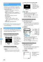 Предварительный просмотр 278 страницы Foma D702i Manual