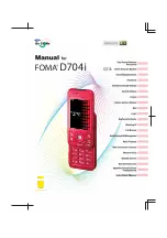 Foma D704i Manual предпросмотр