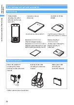 Предварительный просмотр 26 страницы Foma D902iS Manual