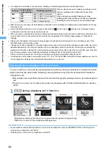 Предварительный просмотр 84 страницы Foma D902iS Manual