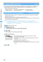 Предварительный просмотр 130 страницы Foma D902iS Manual