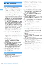 Предварительный просмотр 20 страницы Foma F903i' 06.10 User Manual