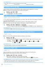 Предварительный просмотр 78 страницы Foma F903i' 06.10 User Manual