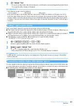 Предварительный просмотр 127 страницы Foma F903i' 06.10 User Manual