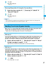 Предварительный просмотр 64 страницы Foma M702iG Manual