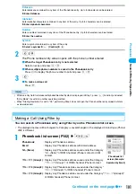 Предварительный просмотр 108 страницы Foma M702iG Manual