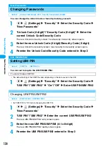 Предварительный просмотр 137 страницы Foma M702iG Manual