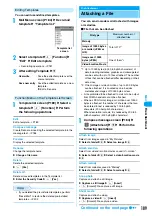 Предварительный просмотр 196 страницы Foma M702iG Manual