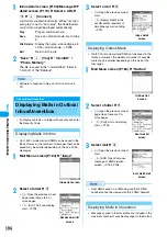 Предварительный просмотр 201 страницы Foma M702iG Manual