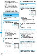 Предварительный просмотр 251 страницы Foma M702iG Manual